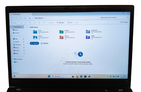 Biznesowy Lenovo ThinkPad T14 Gen 2 i5 8GB/256GB SSD Win11 Pro